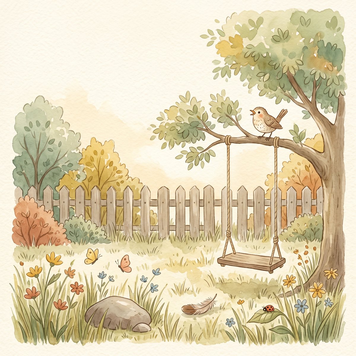 Backyard Quest cover — children exploring in the yard